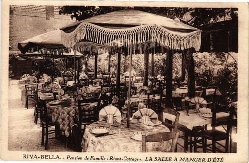Cpa riva bella pension de - -,