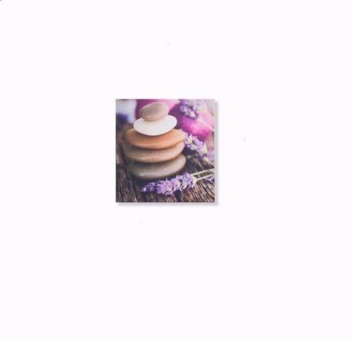 Cadre toile tableau - , galet