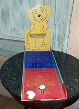 Ancien jeu en bois Le Chien Savant Jeu de la puce / adresse dlg Benjamin Rabier