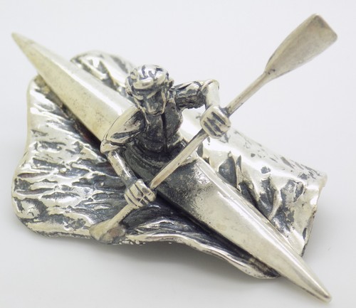 Figurine canoiste sportif - canoiste,