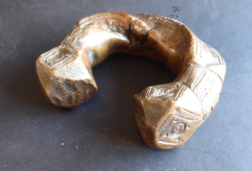 Vieux bracelet cuivre - bracelet,