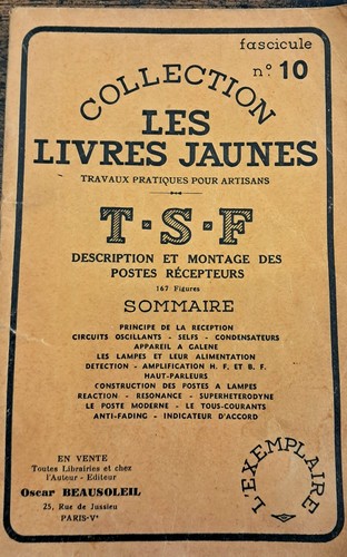 Collection les livres jaunes - collection,