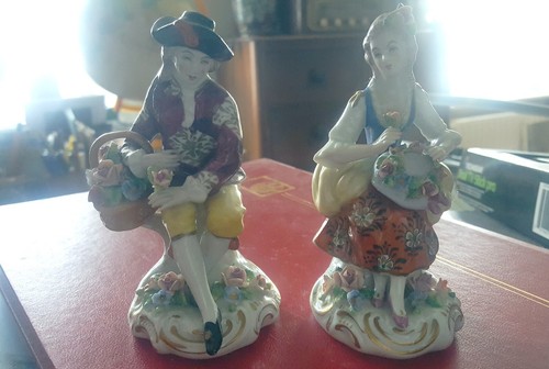 Lot figurines romantiques - 2,