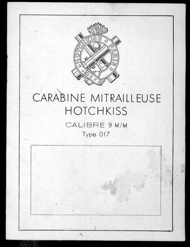 Carabine mitrailleuse