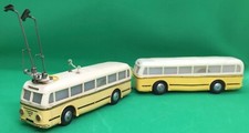 trolley bus HO jaune +