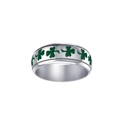 Trèfle irlandais chance - trèfle, 925