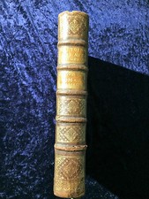 Livres Anciens reliures XVIIIème histoire des Auteurs sacrés tome 10 - 1742