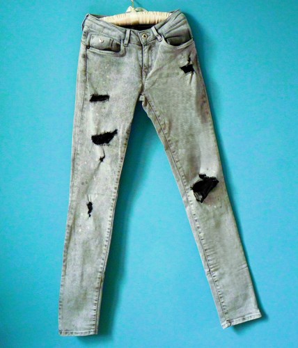 Jean fille coupe skinny