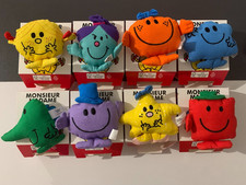 Collection de 8 peluches Monsieur madame Happy meal McDonald's Mcdo NEUF 2025 ☺
