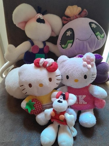 Lot peluches diddl - lot, diddlina