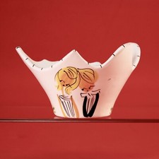 Vallauris  Atelier CÉRENNE 1960 décor dans le goût des "Amoureux de Peynet"