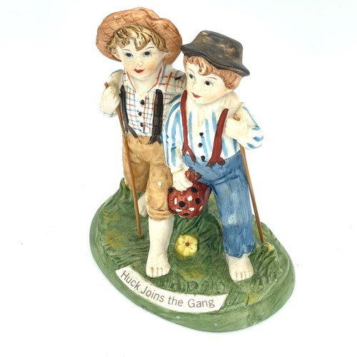Tom sawyer figurines huck - tom,