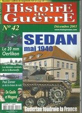 HISTOIRE DE GUERRE N°42 SEDAN