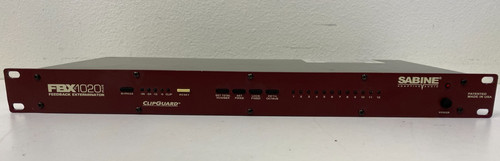 Sabine fbx1020 plus feedback - fbx1020,