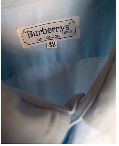 Chemise burberrys manchette - chemise,