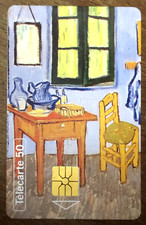 Van gogh chambre - chambre, telecarte