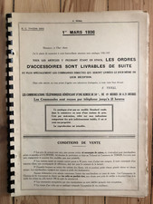 RARE CATALOGUE MAGASIN CYCLES