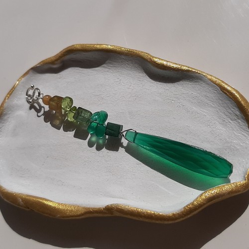 Pendentif pierre précieuse - pendentif,