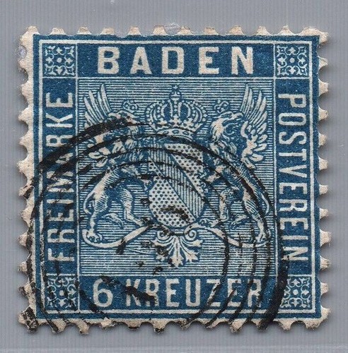 Baden michel oblitéré - baden,