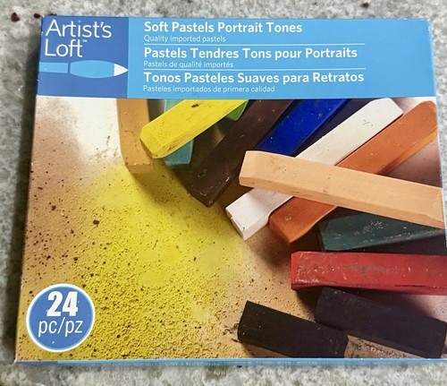 Box pastels - of,