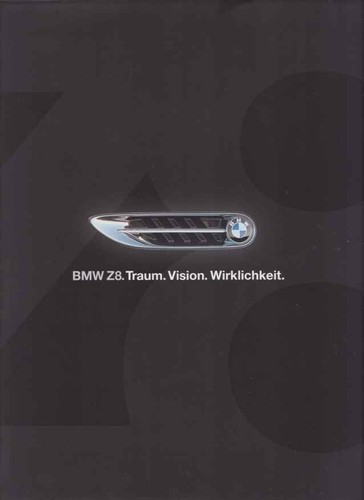 Catalogue brochure bmw 2000 - z8,
