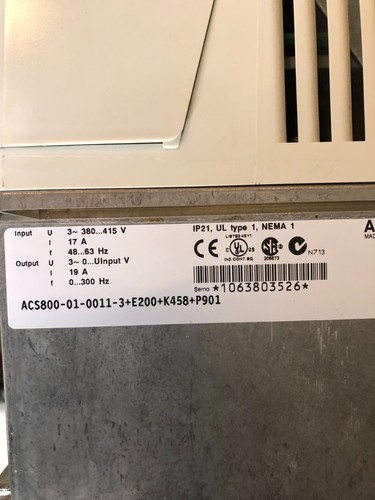 Abb acs800 0011 - abb, acs800-01-0011