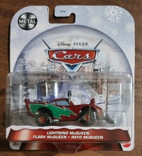 Voiture Cars Disney Pixar Flash Mcqueen Noel Neuf Sous blister