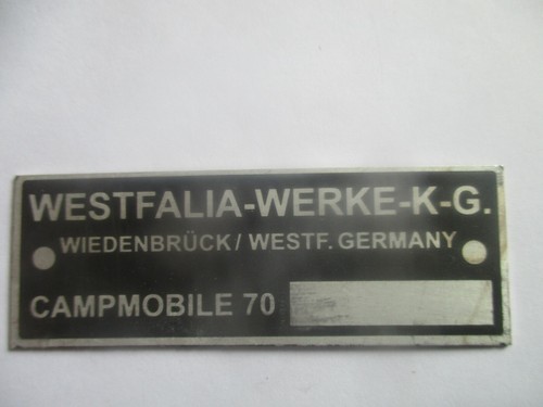 Panneau type westfalia œuvres - type,