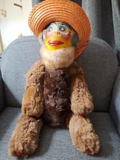 Jouet singe ancien articulé