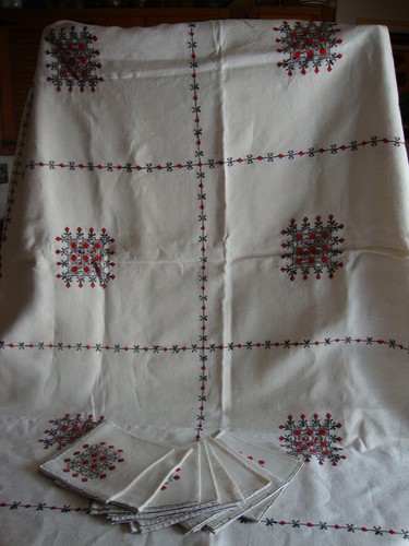 Grande superbe nappe - et,