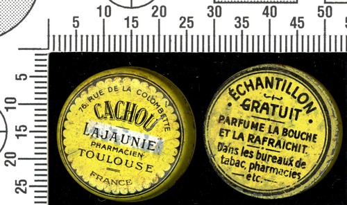Boite publicitaire métal - ,