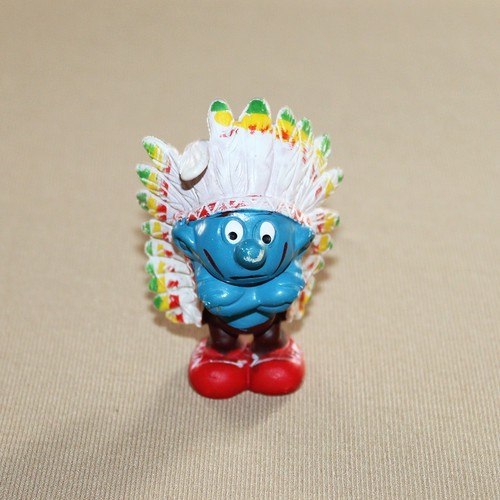 Figurine schtroumpf chef - figurine,
