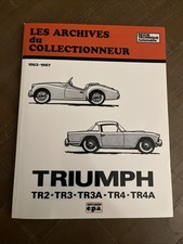 Triumph TR2, TR3, TR3A, TR4 et TR4A, Les Archives du Collectionneur RTA
