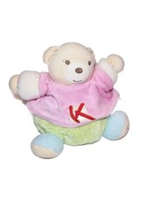 Doudou ours patapouf vert pull