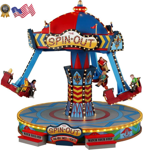 Lemax the spin out with - the, 4.5v