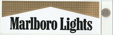 Autocollant. MARLBORO Lights