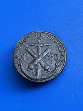 Marine Bouton Equipage De Flotille No 23, Premiere Empire, Napoleon 1er, 21 mm