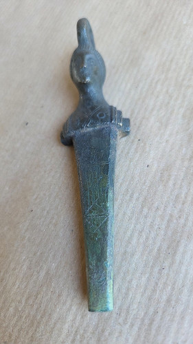 Roman bronze latch - bronze,