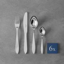 Villeroy & Boch Arthur Service de Table Couverts Set 24 Pièces Acier Inoxydable