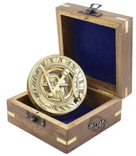 Cadran solaire boussole laiton