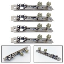 Pour portes en bois et creuses jeu de 4 roues anti-balancement réglables dispon