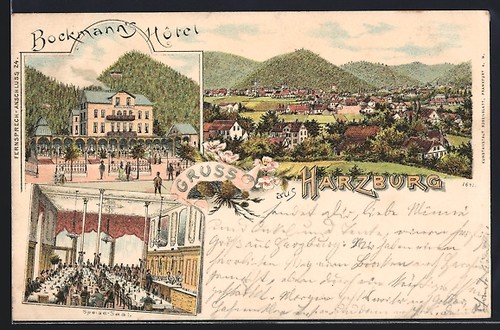Carte postale harzburg - postale,