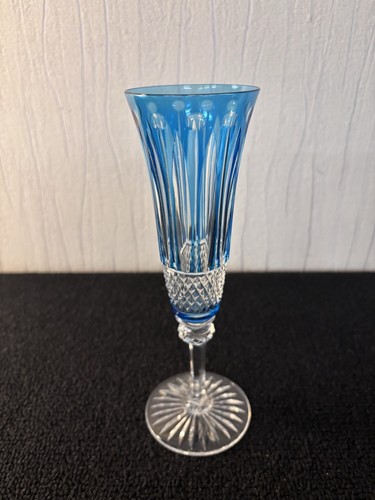 Flûte champagne bleue - à,
