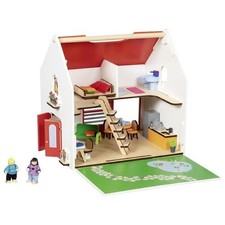 Maison de poupée en bois  Eco