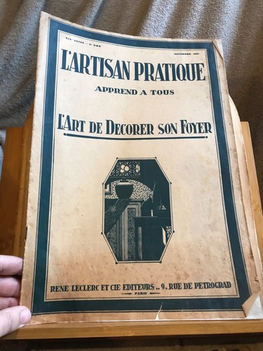 Artisan pratique l - /, de