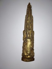 Ancienne ferrure Ornement laiton Meuble quincaillerie Ancienne décoration