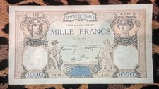 Billet 1000 Francs Cérès Et