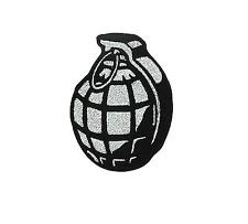 Patch ecusson brode backpack airsoft grenade tactical militaire biker motard