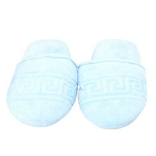 Versace Home "Greca Key" Unisex Light Blue Slippers Shoes