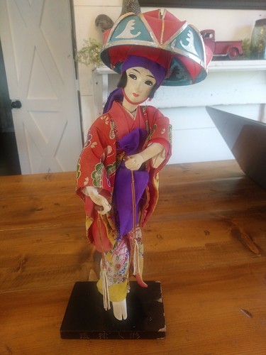 Vintage japanese doll - 12", with